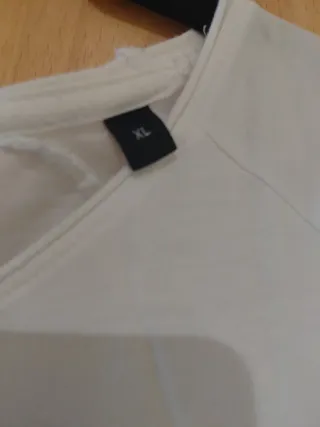 Camiseta Jack & Jones Blanca Talla XL