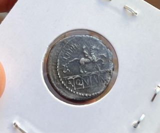 Denario Lucio Marcio Filipo 56 a.C.