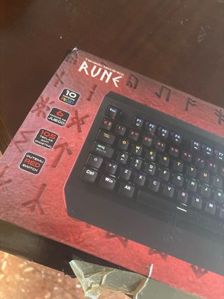 Teclado Mecánico Rune Negro