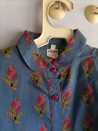 Conjunto falda y blusa niña