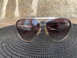 Gafas de sol Bikkembergs plateadas y marrones