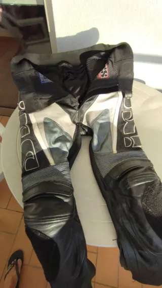 Fato de Motociclismo IXS Pele Tamanho 48