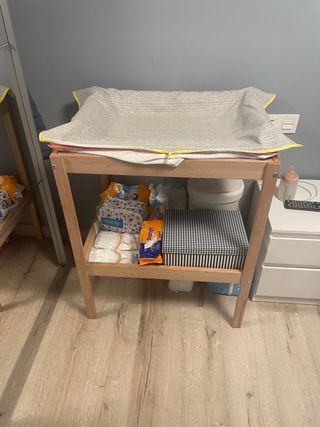 Cambiador Ikea Madera