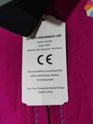 Lansru traje neopreno infantil