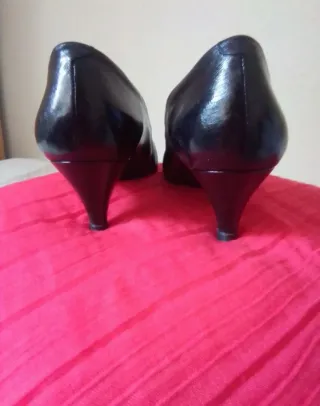 Zapatos  Piel Negro
