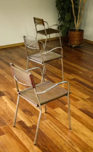 3 Sillas Reedición Missb2 Pierantonio Bonacina