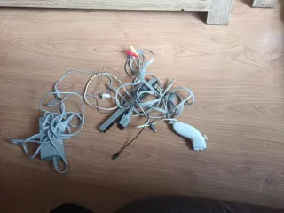 2 Mandos Wii Blancos con Correas