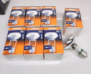 Lotto 24 Lampadine incandescenza alogene Osram