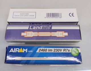 Lotto 24 Lampadine incandescenza alogene Osram