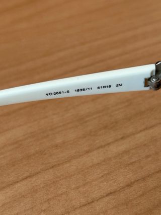 Occhiali Vogue vintage bianchi