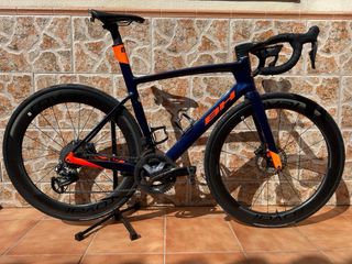 Bicicleta BH G8 Azul y Naranja talla 54