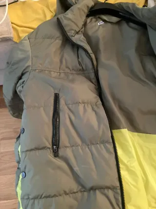 Anorak plumífero Bimba y Lola verde