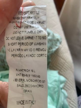 Almartrichi ( Italy)Blusa Seda T L