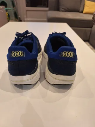 Zapatillas New Balance 860 Azul/Blanco