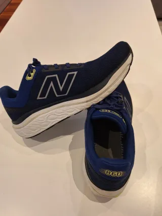 Zapatillas New Balance 860 Azul/Blanco