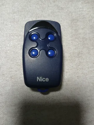 Mando Garaje Nice Azul 4 Botones
