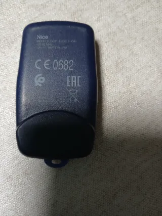 Mando Garaje Nice Azul 4 Botones