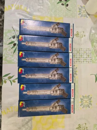 6 Inyectores Bosch 0986435358 AUDI , grupo VAG