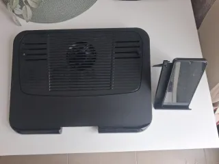 Reposa PC Portátiles con Ventilador. Base Refriger