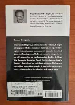 Aprendiendo matemáticas con los grandes maestros
