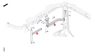Soporte Monitor Fendt 300/500/700 S4 SCR