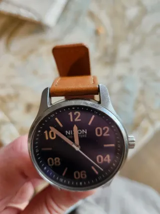 Reloj Nixon Azul y Marrón