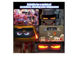 Ojos LED para Coche - Rojo y Amarillo