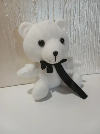 Peluche Oso Blanco 14cm