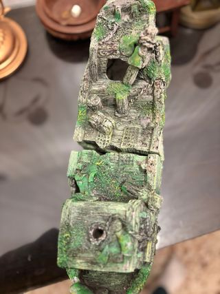 Barco Pecera Acuario Resina Decoración