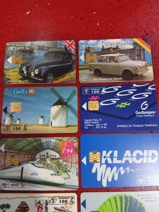 🇪🇦 10 Tarjetas Telefónicas España Colección