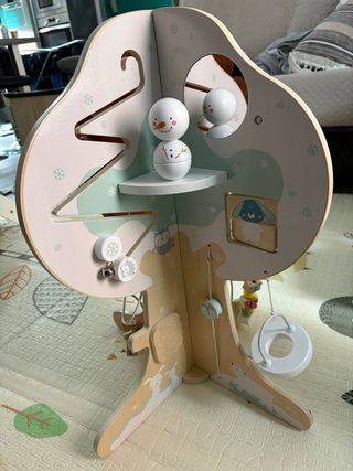 Árbol de actividades madera 4 estaciones