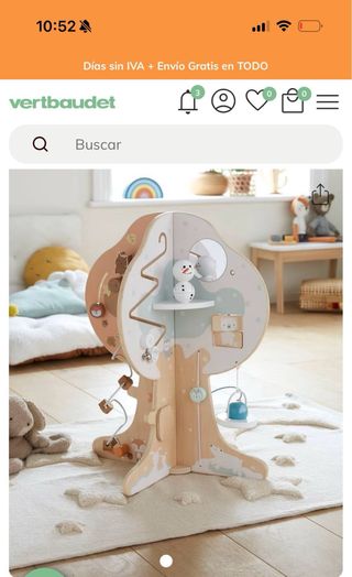 Árbol de actividades madera 4 estaciones