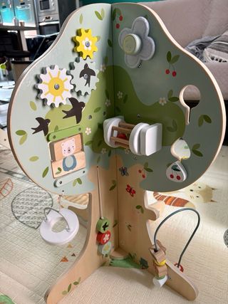 Árbol de actividades madera 4 estaciones