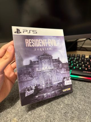 Resident Evil Requiem Portada Lenticular PS5