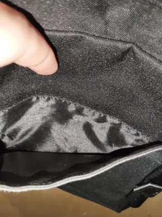 Bolso bandolera Axe negro y gris