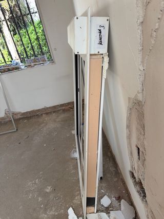 Ventana corredera aluminio con persiana, Climalit