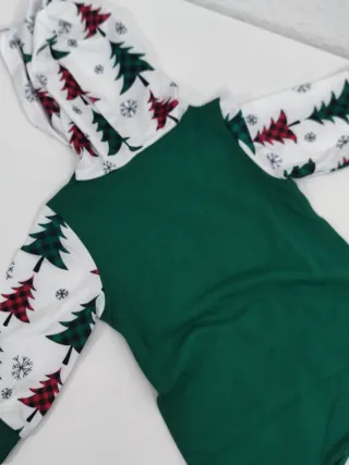 Body de Navidad para bebé con capucha