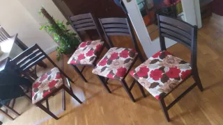 Juego de 4 sillas de comedor