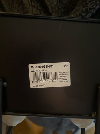 Perchero de pared 4 ganchos