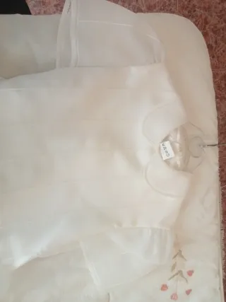 Vestido de comunión niña blanco