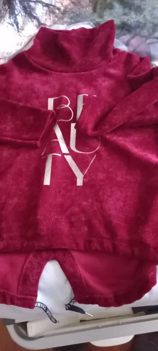 Sudadera Mujer BEAUTY Cuello  chimenea Talla L