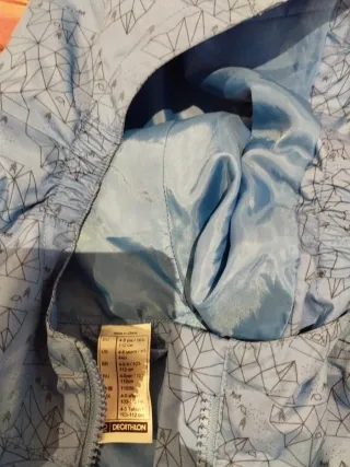 Chubasquero infantil talla 4-5 años