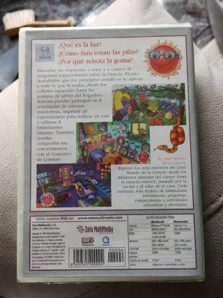CD-ROM El Pequeño Aventurero de la Ciencia