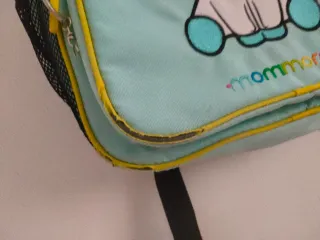 Mochila infantil unicornio azul