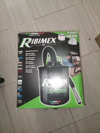 RIBIMEX CENERIX Aspirador Jardín HEPA