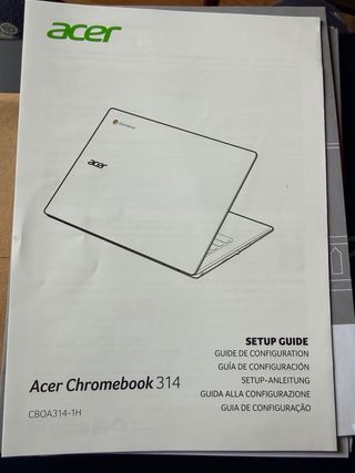 Acer Chromebook 314 Nero