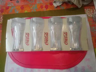 Pack 4 Vasos Coca-Cola 33cl Nuevos