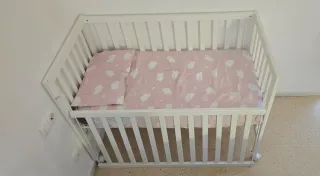 Cuna/cama bebé con colchón