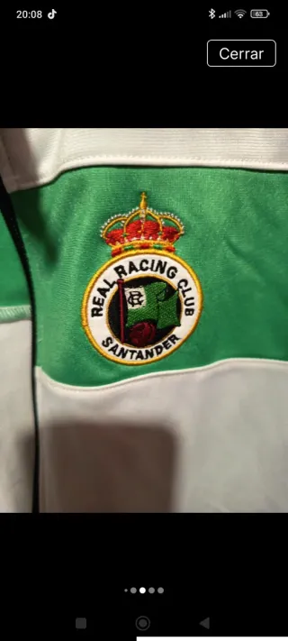 Chaqueta Joma Racing de Santander