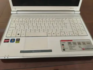 Packard Bell Ordenador Portátil Plata/Blanco